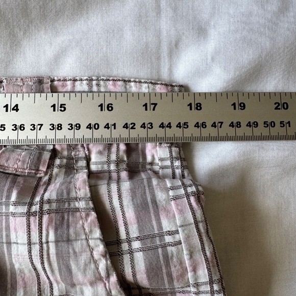 Quagmire Golf Men's Plaid Chino Golf Shorts‎ Pink/Gray 34 Preppy Country Club - Picture 11 of 16